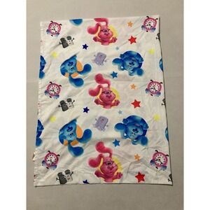 Blue's Clues & You! Flat Crib / Toddler Sheet | Blue, Magenta & Friends